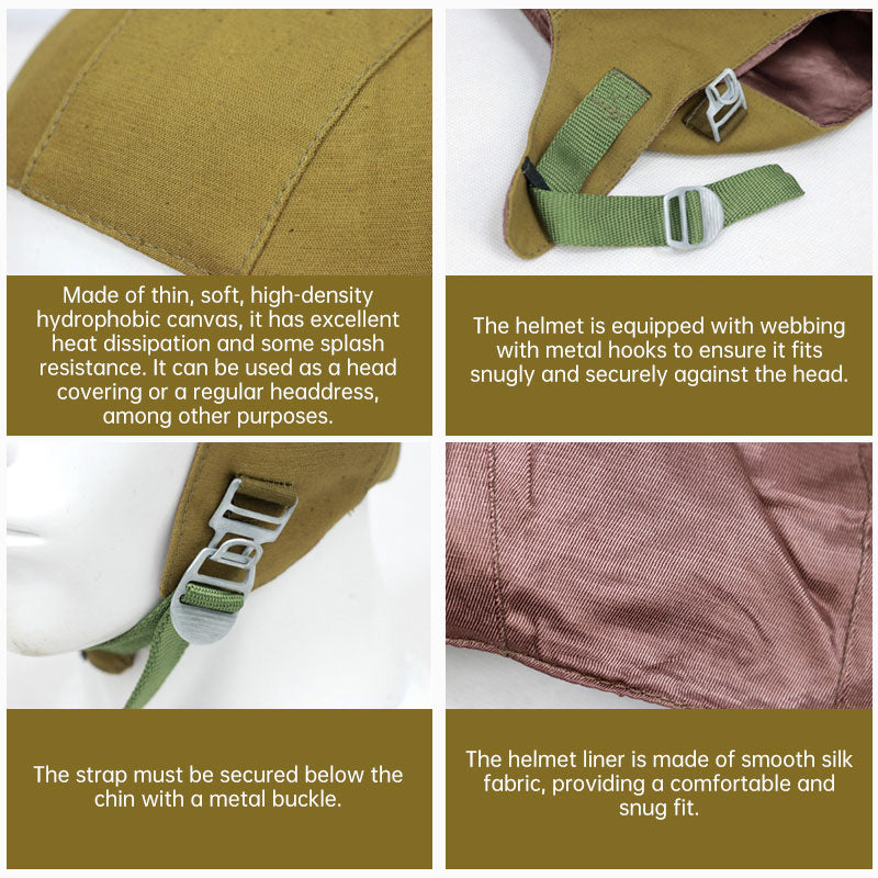 Direct procurement of original Soviet/Russian airborne paratrooper windproof soft helmet (jump helmet) inner lining/cap.