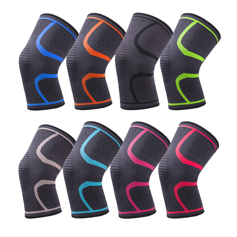 Sports protective gear elastic anti slip knee pads