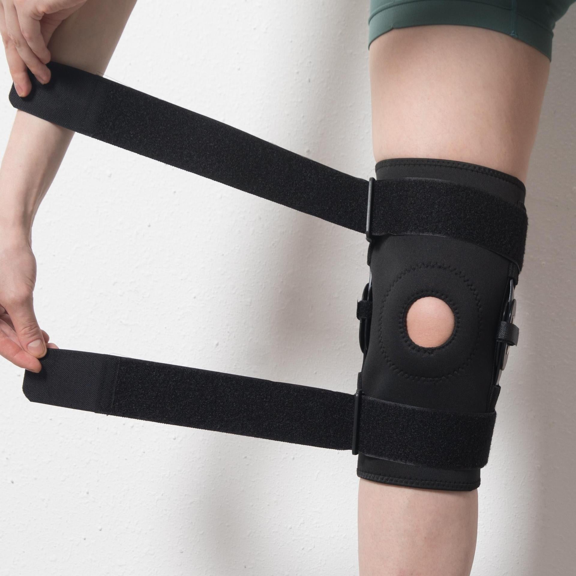 Mountaineering Exercise Pressure Belt Steel Bar Rehabilitation Protective Equipment Training Knee Protection Products