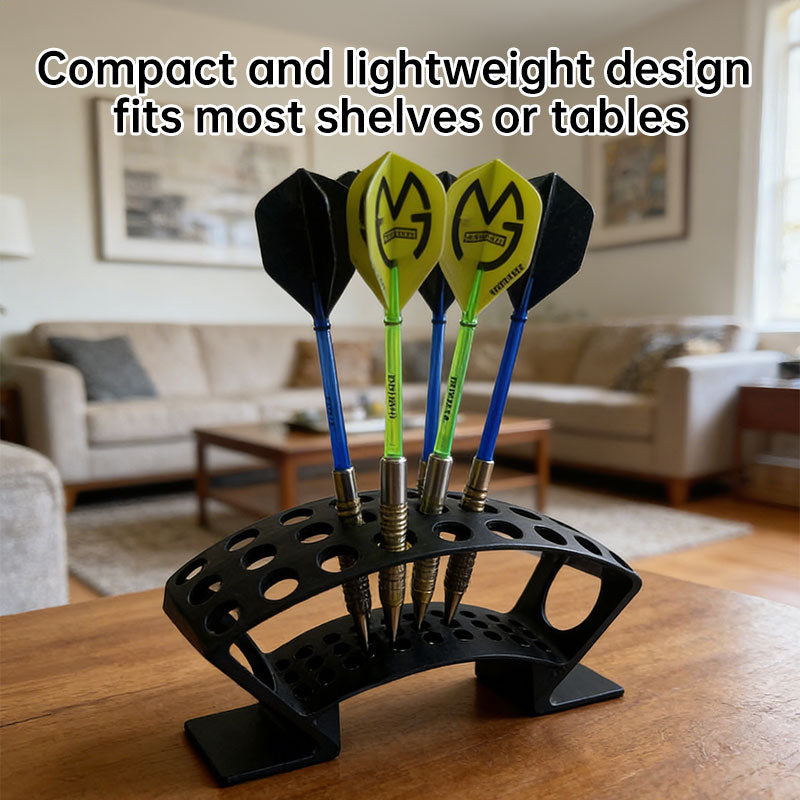 27-Slot Dart Stand with Holder | Large Capacity Dart Storage & Organizer for Board, Darts, and Accessories