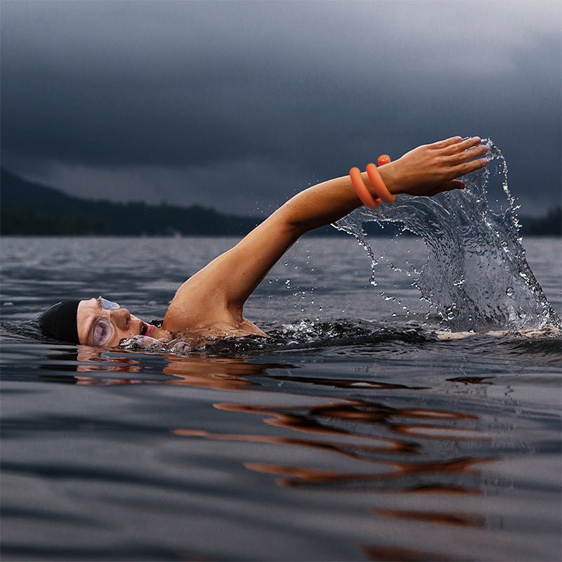 Silicone Weighted Fitness Wristband for Training and Exercise, Breathable Design for Running, Suitable for Men and Women1 pair