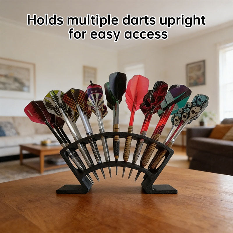 27-Slot Dart Stand with Holder | Large Capacity Dart Storage & Organizer for Board, Darts, and Accessories