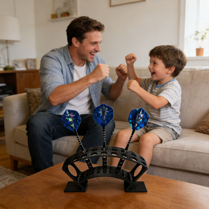 27-Slot Dart Stand with Holder | Large Capacity Dart Storage & Organizer for Board, Darts, and Accessories