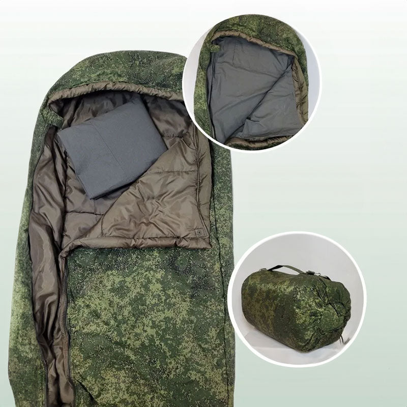 Russian military-issued 2021 new model outdoor cold-proof sleeping bag