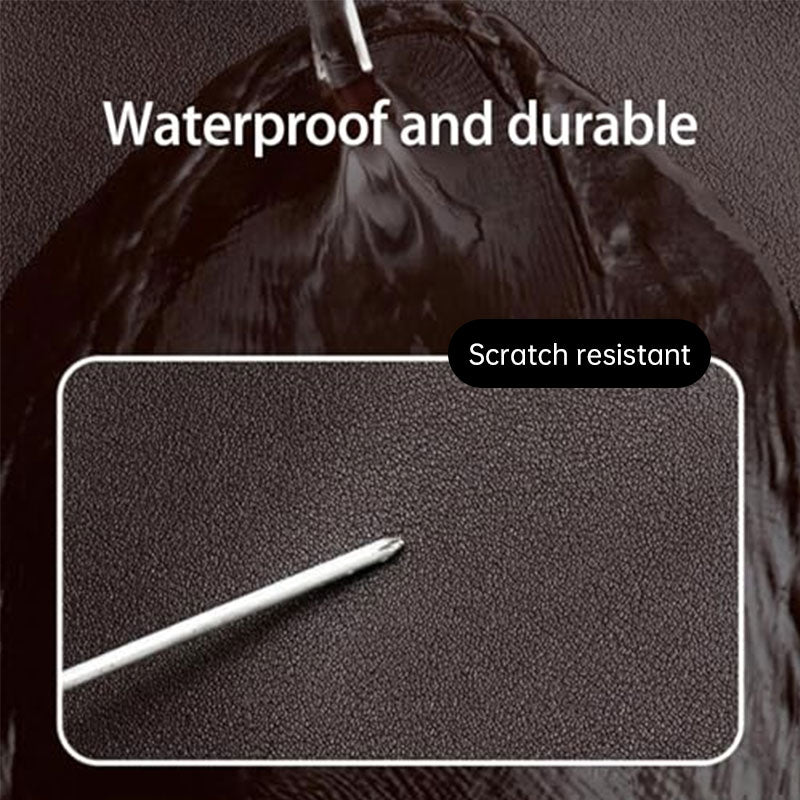 Anti-Theft PU Leather Underarm Bag - Crossbody Chest Sling Bag with Hidden Pocket & Adjustable Strap